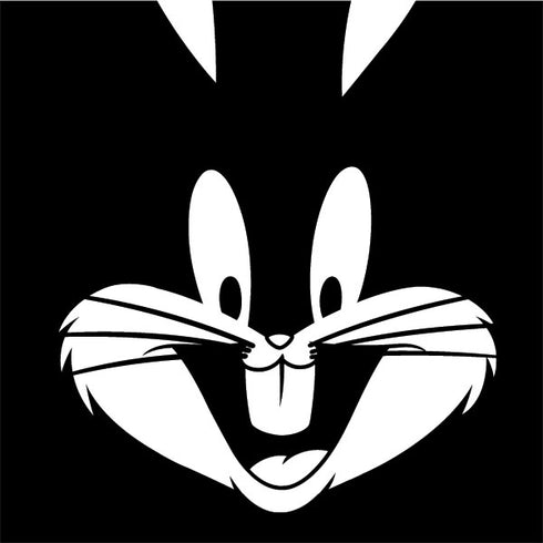 Looney Tunes Bugs Bunny Plain Black and White Wii Remote Controller Skin